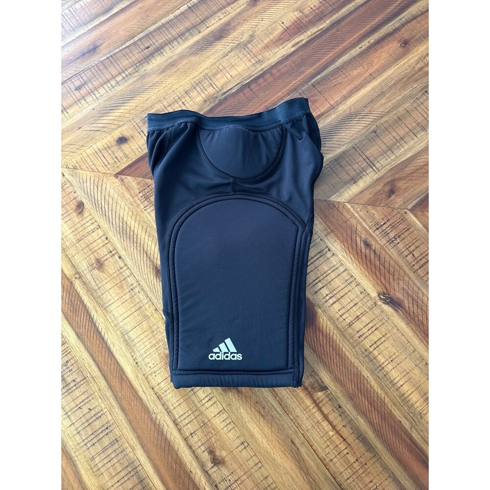 Adidas Padded Compression Black Soccer Goalie Shorts men’s medium